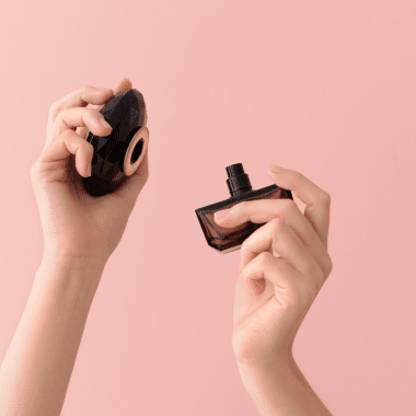 Industrial fragrance pumps designed for precise handling of cosmetic fragrances in Ireland.